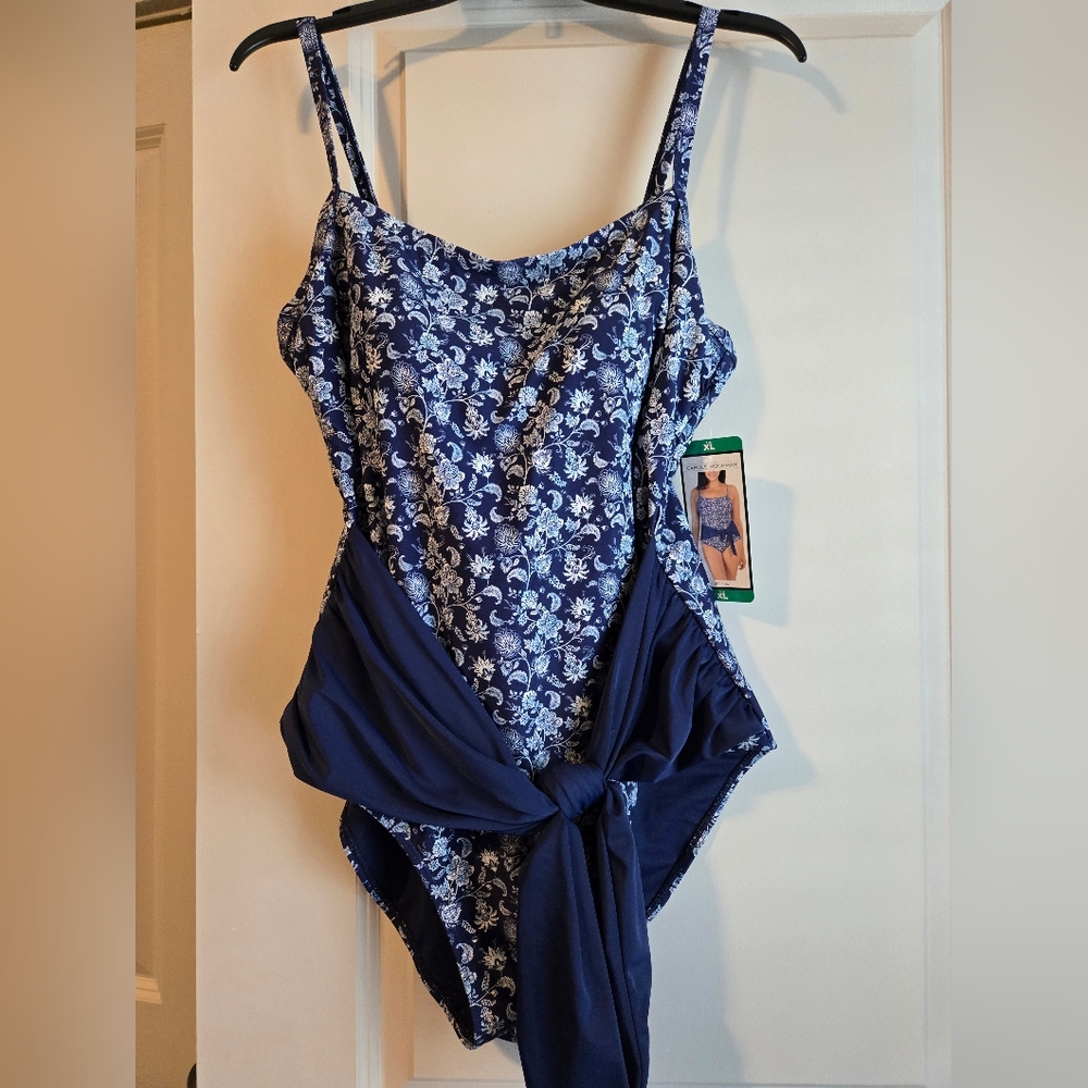 Womens Swim Suit XL New Carol Hochman